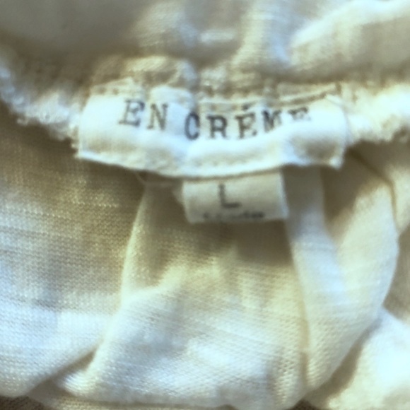 En Creme top size large - Picture 4 of 4